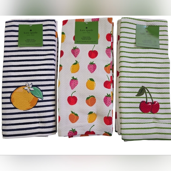 kate spade Other - Kate Spade Kitchen Towels - Pick One Set Of 3